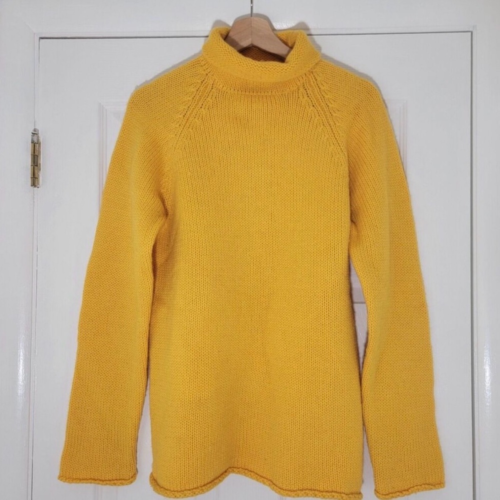 J. Crew Vintage Oarsman Rollneck Wool Sweater - Unisex Size S